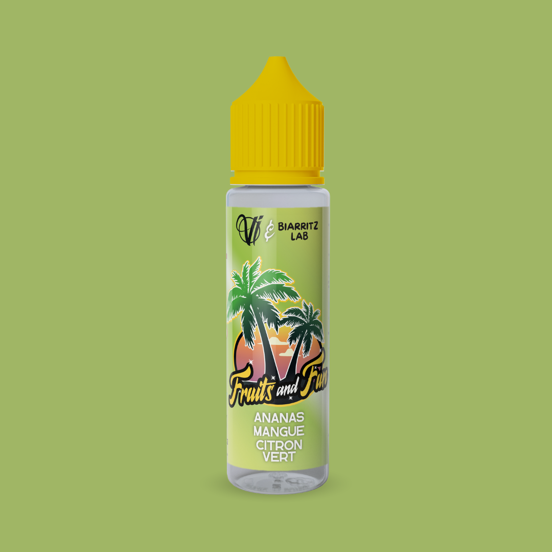 ANANAS MANGUE CITRON VERT - Fruits And Fun (50 ml / 00 mg)