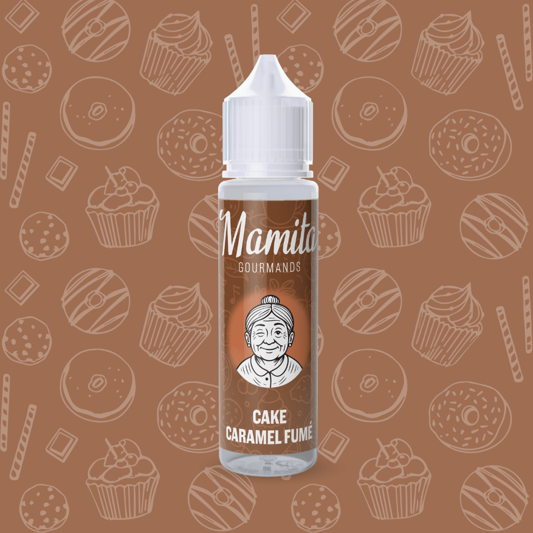 CAKE CARAMEL FUMÉ - Mamita (50 ml / 00 mg)