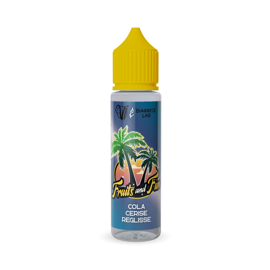 COLA CERISE RÉGLISSE - Fruits And Fun (50 ml / 00 mg)