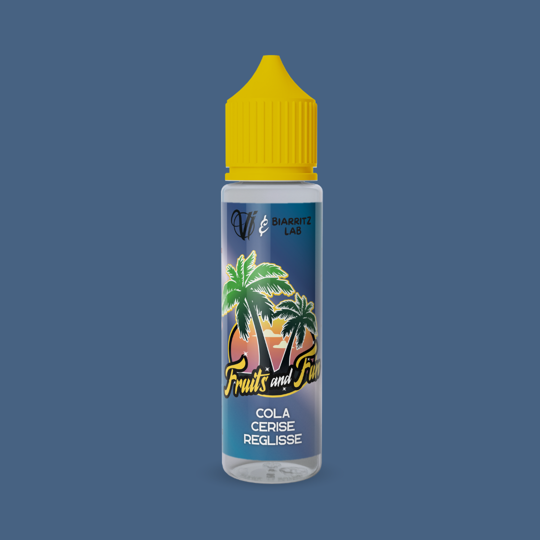 COLA CERISE RÉGLISSE - Fruits And Fun (50 ml / 00 mg)