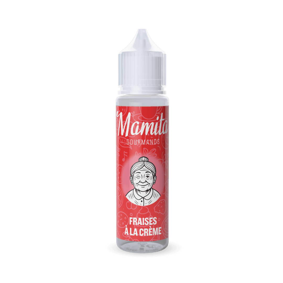 FRAISES À LA CRÈME - Mamita (50 ml / 00 mg)
