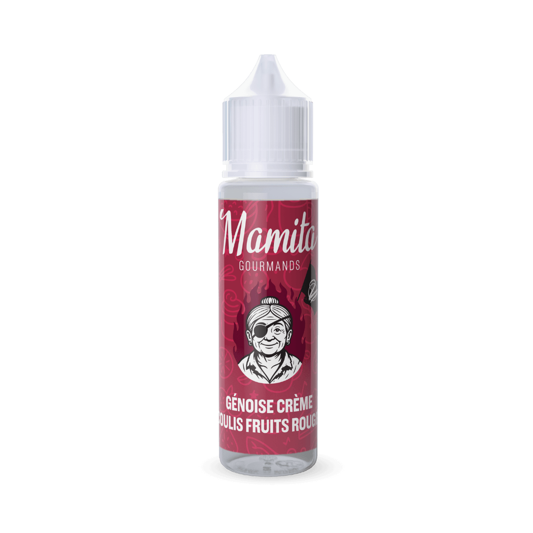 GÉNOISE CRÈME COULIS FRUITS ROUGES - Mamita (50 ml / 00 mg)