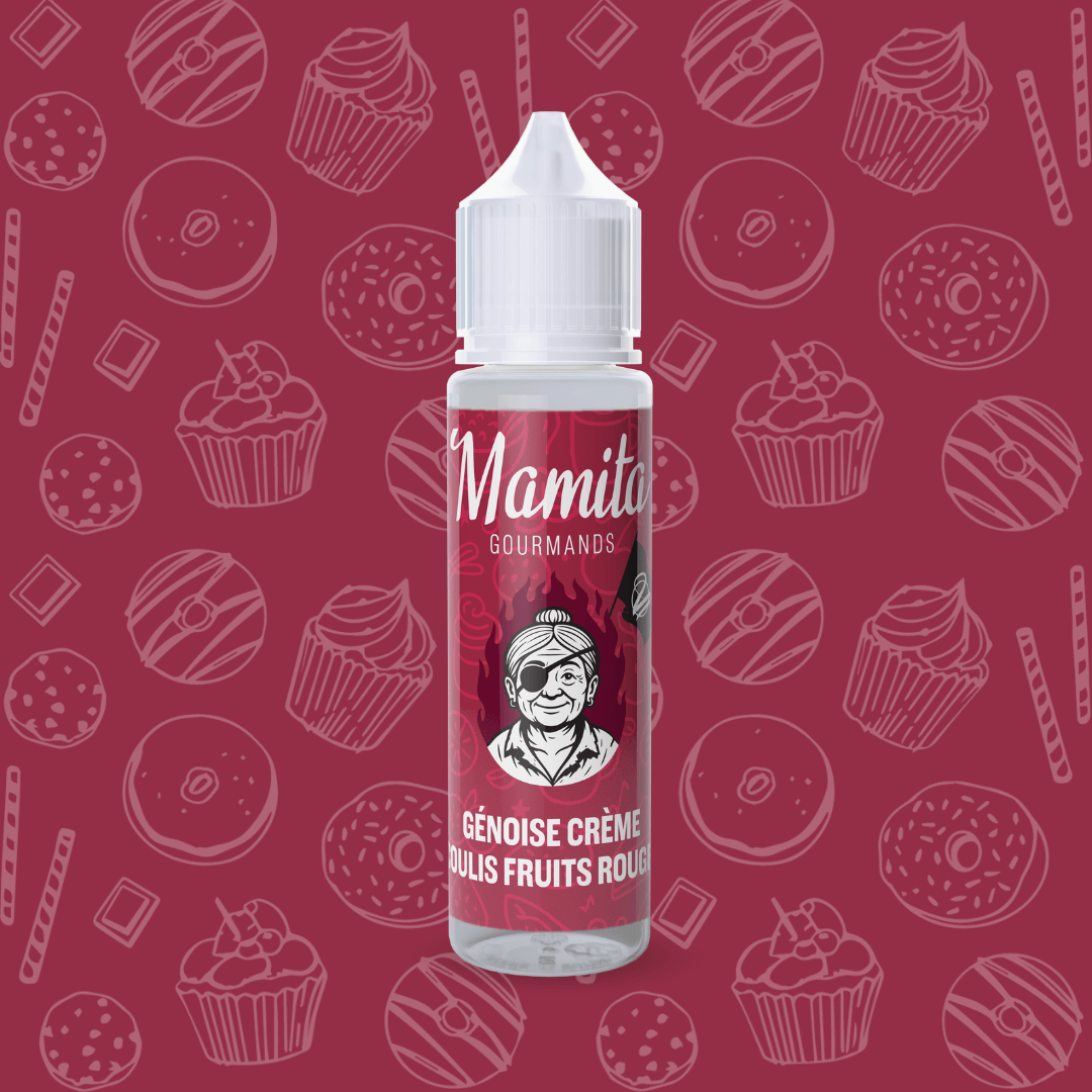 GÉNOISE CRÈME COULIS FRUITS ROUGES - Mamita (50 ml / 00 mg)