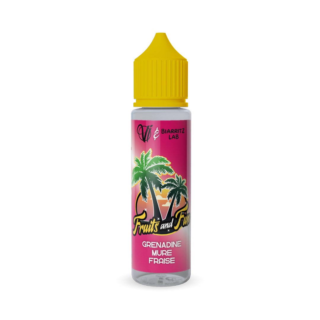 GRENADINE MÛRE FRAISE - Fruits And Fun (50 ml / 00 mg)