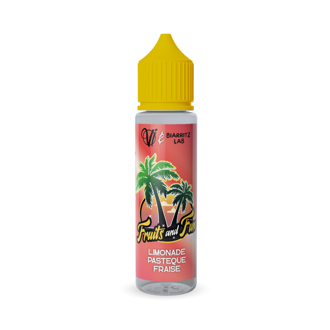 LIMONADE PASTÈQUE FRAISE - Fruits And Fun (50 ml / 00 mg)