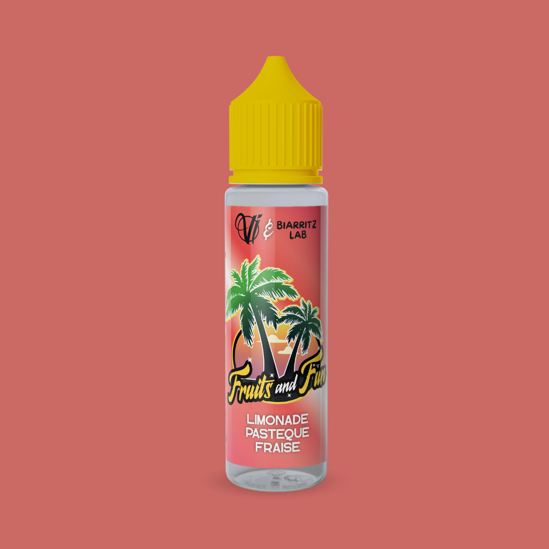 LIMONADE PASTÈQUE FRAISE - Fruits And Fun (50 ml / 00 mg)