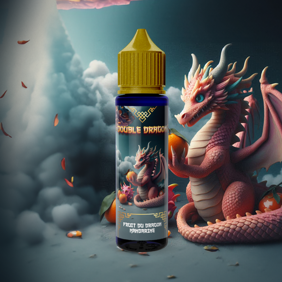 FRUIT DU DRAGON MANDARINE - Double Dragon (50 ml / 00 mg)