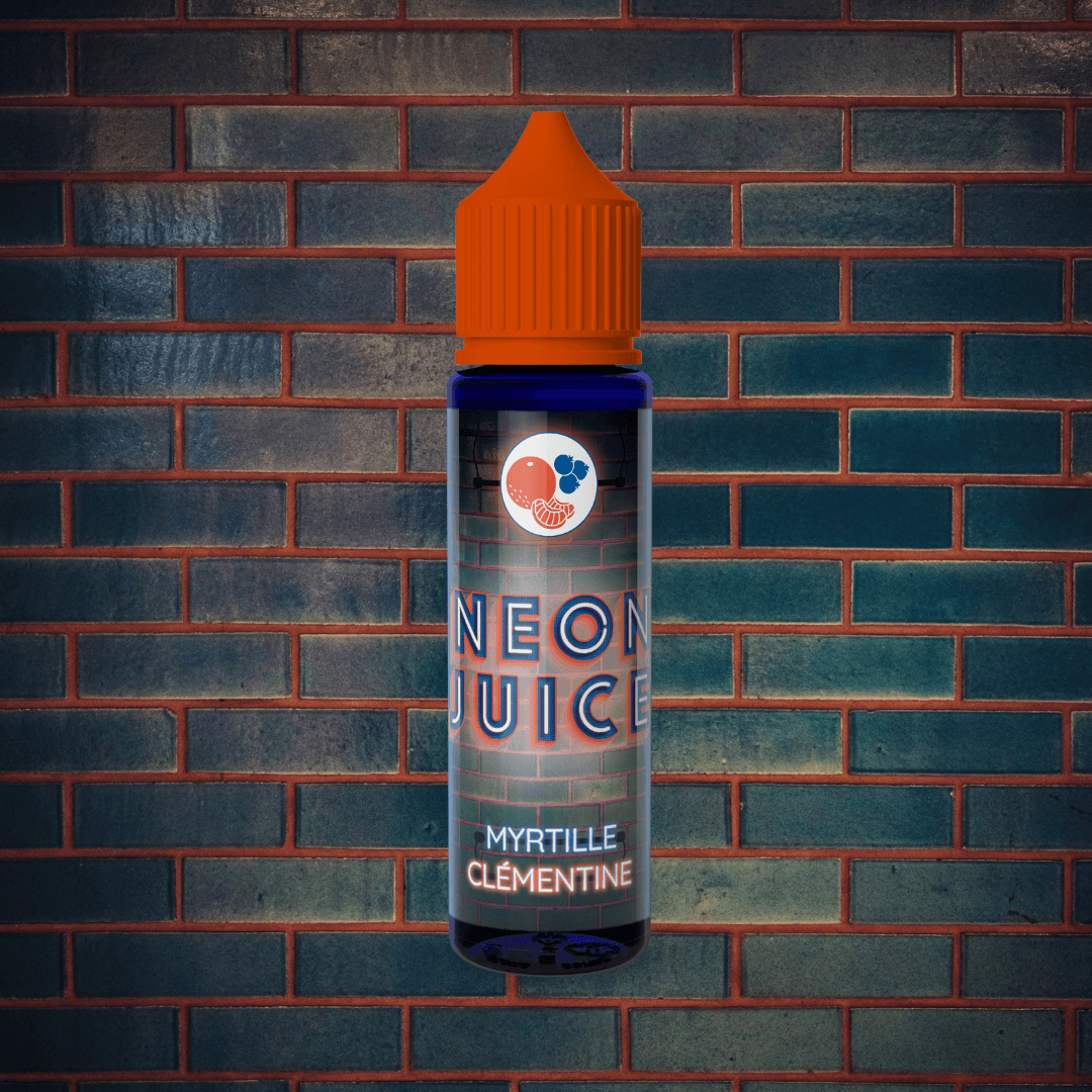 MYRTILLE CLEMENTINE - Néon Juice (50 ml / 00 mg)