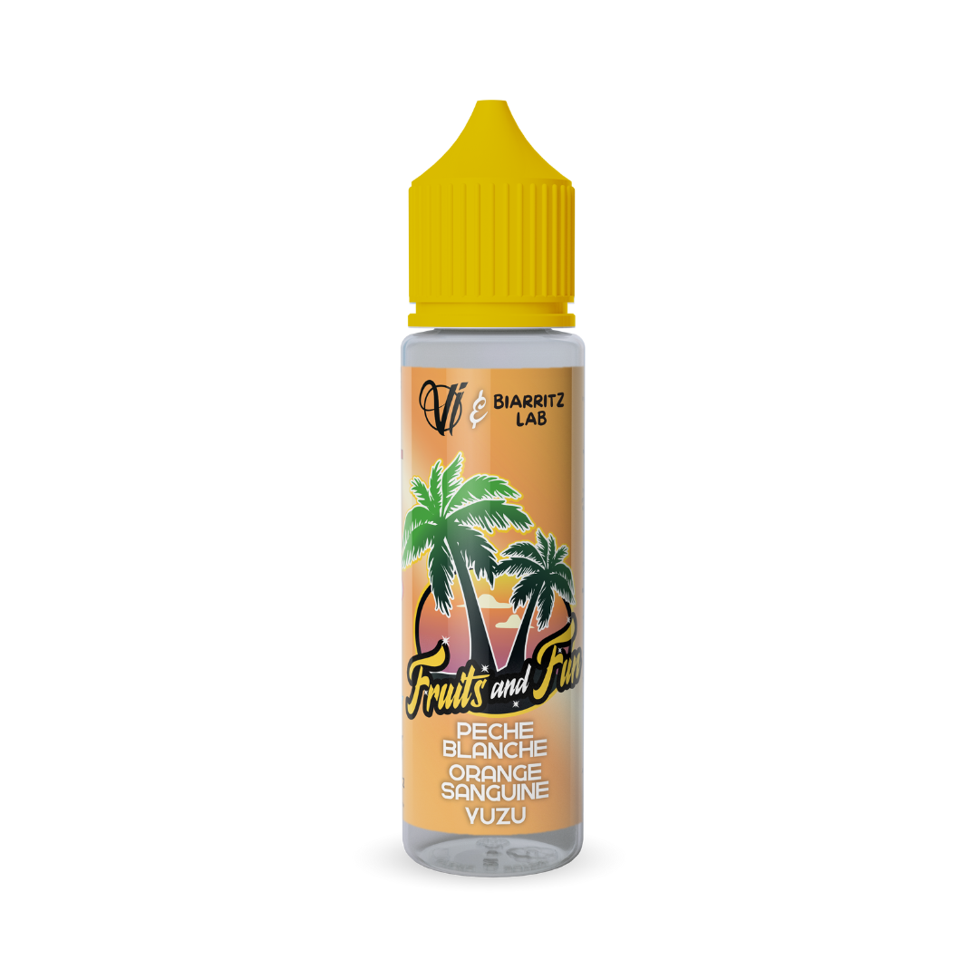 PÊCHE BLANCHE ORANGE SANGUINE YUZU - Fruits And Fun (50 ml / 00 mg)