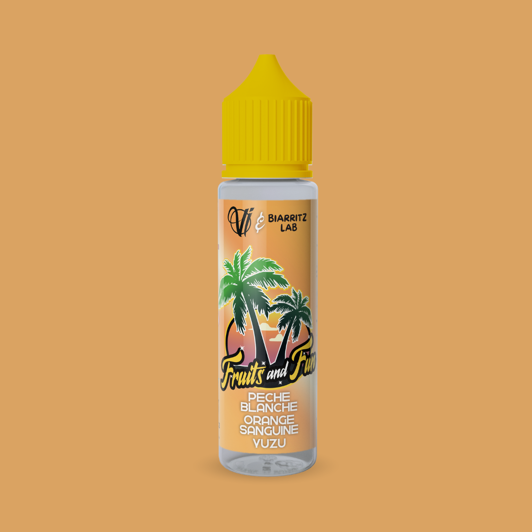 PÊCHE BLANCHE ORANGE SANGUINE YUZU - Fruits And Fun (50 ml / 00 mg)