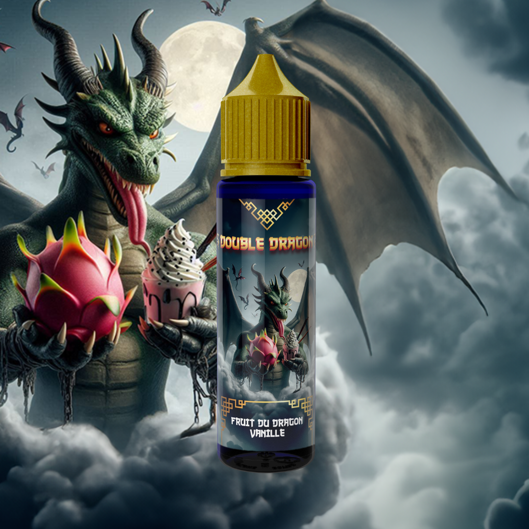 FRUIT DU DRAGON VANILLE - Double Dragon (50 ml / 00 mg)